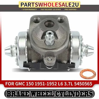 Front or Rear Brake Wheel Cylinder for GMC 150 1951-1952 L6 3.7L 5450565 5450071 - Image 1 of 4
