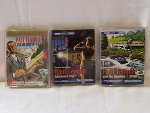 ASSORTED PAUL TEMPLE TWO CASSETTE AUDIO BOOKS BY FRANCIS DURBRIDGE ( CHOOSE ) - Imagen 1 de 4