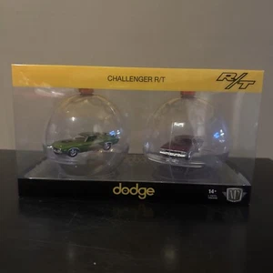 M2 Machines 1971 Dodge Challenger Walmart Exclusive 2024 Christmas Ornament Set - Picture 1 of 12
