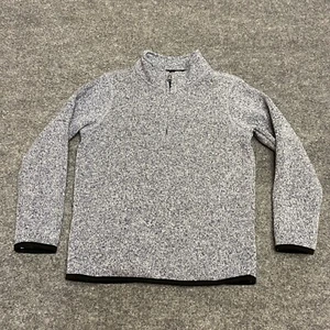 Class Club 1/4 Zip Pullover Boys 6/7 Heather Gray Pockets Preppy Classic Casual - Picture 1 of 10