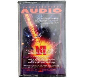 Star Trek VI Sealed New Undiscovered Country Audio Book Cassette Tape 1992 E55 - Picture 1 of 2