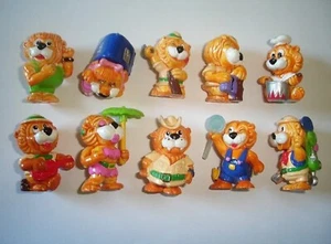KINDER SURPRISE FERRERO KINDER SURPRISE SET - LEO VENTURAS LIONS ADVENTURE 1993 - FIGURES COLLECTIBLES