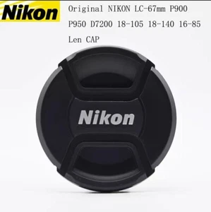New Original Nikon LC-67mm P900 P950 D7200 18-105 18-140 16-85 Lens Cover - Picture 1 of 5