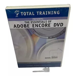 TOTAL TRAINING ADOBE ENCORE 1.5 - 3 DVDs BRANDNEU WERKSEITIG VERSIEGELT SELTEN - Bild 1 von 2