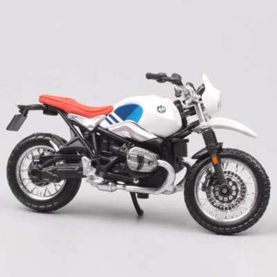 Bburago 1:18 BMW R nineT Urban GS retro roadster motorcycle bike Diecast models - Image 1 of 4