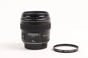 CANON EF 85MM F/1.8 USM MEDIUM TELEPHOTO LENS | 2519A012 | BLACK - Picture 1 of 6