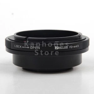 Camera Adapter Canon FD Lens to Micro Four Thirds M43 GX8 GH6/GH5II OM-1/EP7 - Picture 1 of 7