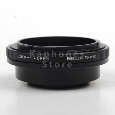 Camera Adapter Canon FD Lens to Micro Four Thirds M43 GX8 GH6/GH5II OM-1/EP7 - Image 1 of 4