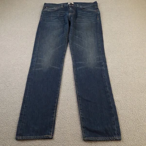 Edwin Mens Jeans 32x32 Blue ED-80 Japanese Denim Slim Fit Designer Zip W32 L32 - Picture 1 of 19
