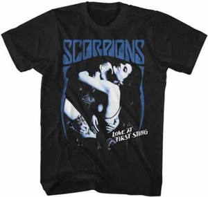 New SCORPIONS First Sting LICENSED CONCERT BAND T Shirt - Picture 1 of 1