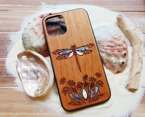 iPhone 16, 15, 14, 13 pro Max -Samsung Galaxy S22, 23, 24 Ultra Wood Phone Cases - Picture 1 of 3