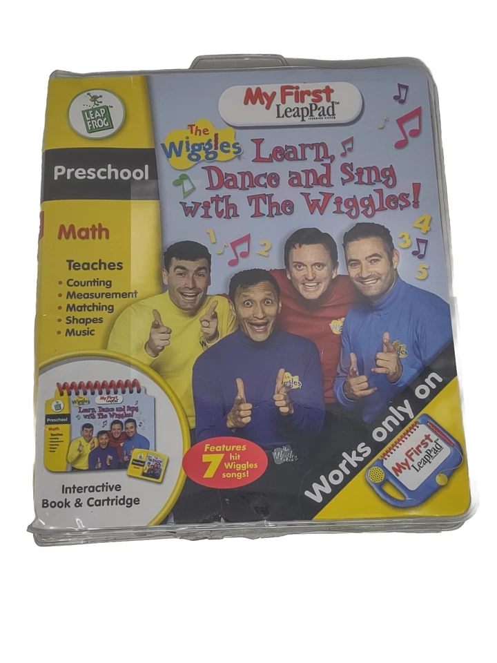 LeapPad The Wiggles Learn Dance And Sing My First Preschool Math Leap Frog - Image 1 of 4