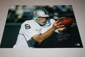 OAKLAND RAIDERS RAY GUY SIGNED 16X20 PHOTO PUNTER SB CHAMPS XI XVXVIII BECKETT - Picture 1 of 1