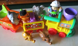 2001, Fisher-Price Little People treno safari con suoni, Sonya Lee, 5 animali - Foto 1 di 14