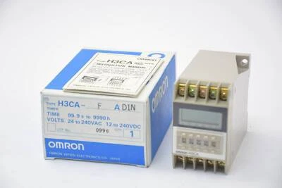 Omron Timer 24 to 240VAC / 12 to 240VDC ( H3CA-FAD1N ) - Bild 1 von 3