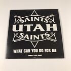 Utah Saints - What Can You Do For Me CD Single Four Tracks Cardboard Sleeve Case