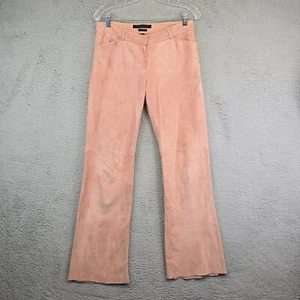 Express Design Studio Lederhose Damen Größe 4 Rosa Wildleder Boho Y2K Hippie " - Bild 1 von 15