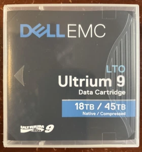 NEW Dell EMC # 0465R8 | LTO Ultrium 9 Data Cartridge 18TB / 45TB - Afbeelding 1 van 3