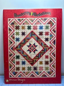 ATKINSON DESIGNS Quilt Pattern Book - Monterrey Medallions - 24 Pages - Picture 1 of 2