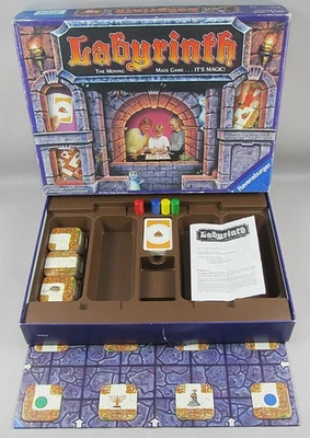 Labyrinth Board Game Ravensburger 'The Moving Maze’ Game 1992 Complete Dark Box - Image 1 of 4