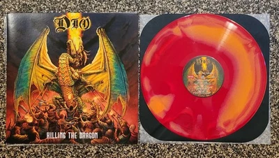 Dio - Killing The Dragon 20th Anniversary Red & Orange Swirl Vinyl Remastered NM - Image 1 of 4