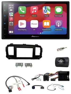 Pioneer DAB USB Lenkrad Bluetooth 2DIN Autoradio für Citroen Jumpy Erstausst. DI - Bild 1 von 4