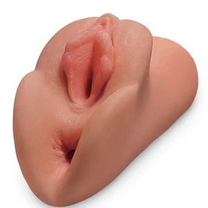 PDX PLUS+ PERFECT PUSSY DOUBLE STROKER MASTURBADOR VAGINA Y ANO ENVÍO DISCRETO 2 - Imagen 1 de 4