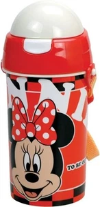 Disney Minnie Mouse Plastic Water Bottle 500 ml 18 cm tall - Age 4+ - Picture 1 of 1