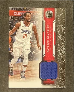 2017-18 Panini Cornerstones - Patrick Beverley Memorabilia #M-PB (MEM) Clippers - Bild 1 von 4