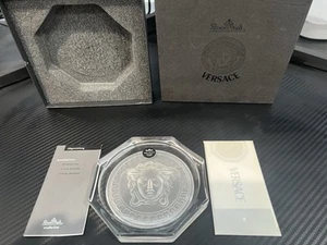 Rosenthal Versace Medusa Crystal Coaster W/ Box. - Picture 1 of 6
