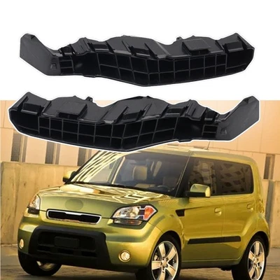Juego de 2 soportes de parachoques para Kia Soul 2010-2011 lado conductor y pasajero delantero Foto 1 de 4