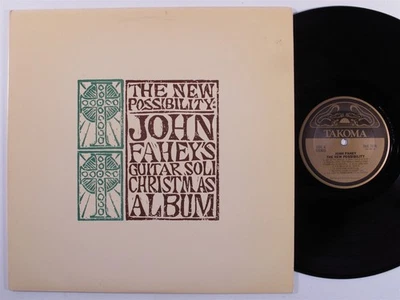 JOHN FAHEY The New Possibility: Guitar Soli Christmas Album TAKOMA LP NM a Foto 1 de 2