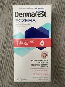 Dermarest Eczema Medicated Lotion, 4 fl oz (Pack of 1) Exp: 10/2025 - Picture 1 of 4