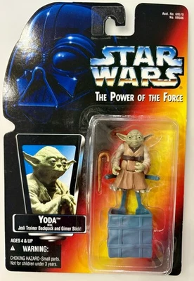 Kenner Star Wars Yoda With Jedi Trainer Backpack And Gimer Stick Action Figure - Image 1 of 2