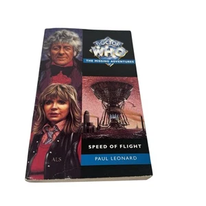 Dr Who The Missing Adventures Speed of Flight Doctor Who Paul Leonard Paperback - Picture 1 of 4