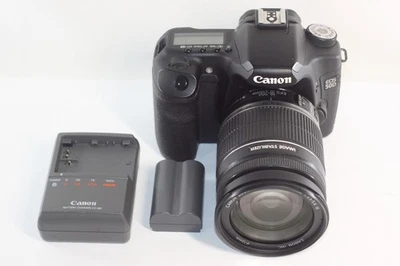 AS IS Canon EOS 50D 15.1MP Digital SLR Camera + EF-S 18-200mm F/3.5-5.6 IS Lens - Image 1 of 4