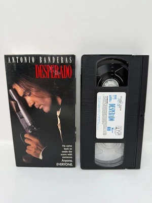Desperado Antonio Banderas Thriller Movie Vintage 1995 VHS Tape Pre-Loved - Image 1 of 4