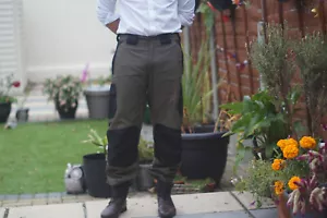 Milano Polycotton Waterproof  Long Outdoor Trousers Hunting, Shooting,Walking. - Picture 1 of 4