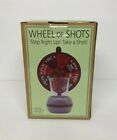 Wheel of Shots Drinking Game Novelty - Includes 2 ounce / 60ml Shot Glass - New