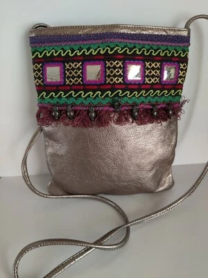 Braccianini Shoulder Bag Small Leather Made in Italy Women's Pre-owned - Image 1 of 4