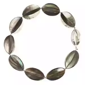 Vintage Nacre Shell Star Sterling Silver Necklace - Picture 1 of 4