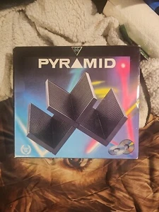 Vintage Pyramid 66 CD Storage Rack By Plasmo Made In Italy - Picture 1 of 2