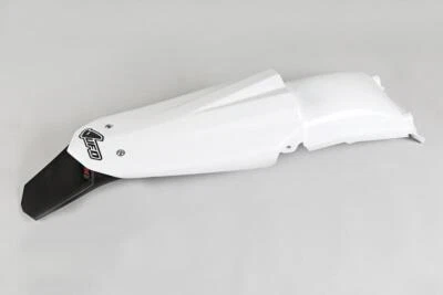 Garde-Boue Arrière Feu Arrière Compatible Avec Husqvarna Cr 125 05-07 Wr Blanc - Photo 1/2