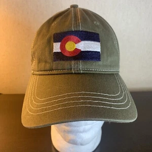 Jacobson Hat Colorado Flag hook & loop adjustable baseball cap - Picture 1 of 7
