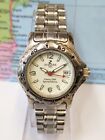 25 Hours Usa Quartz White Dial Women's Full Working Condition, All Org. Vintage