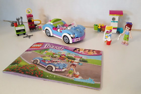 Lego Friends Mia's Roadster 41091 with Maual - Missing 1 sticker