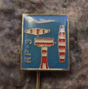 Vintage Tesla Passive Advanced Radar Systems RP 3 Tamara Antenna Pin Badge - Picture 1 of 2