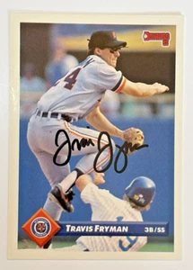 TRAVIS FRYMAN Autographed Signed DONRUSS #127 Baseball Card DETROIT TIGERS - Picture 1 of 2