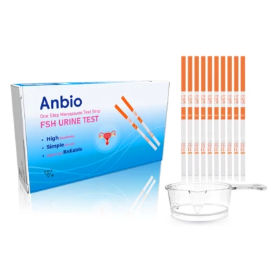 Anbio 10 FSH-Teststreifen Menopause test FSH-Urintest Zu Hause Schnelltest - Bild 1 von 4