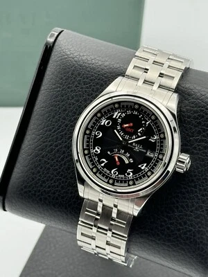 BOLA TRAINMASTER VOYAGER GMT RESERVA DE MARCHA 1ª GENERACIÓN 41MM ¡AUTOMÁTICA SUIZA! Foto 1 de 4